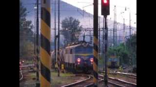 SŽDS 121.004 and 121.068 and PKP Cargo ET41.103 [Pn 51580 CRW] passing Žilina station