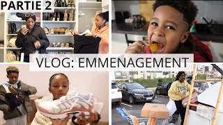 VLOG EMMENAGEMENT : PARTIE 2 ( JE VOUS EMMENE DANS MES GALERES ...)