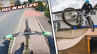 DAY IN MY LIFE 3! Urban MTB, Skatepark, Dirt Jump