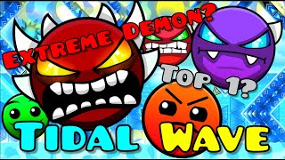 Tidal Wave with a Difficulty Meter??? Geometry Dash [2.2]