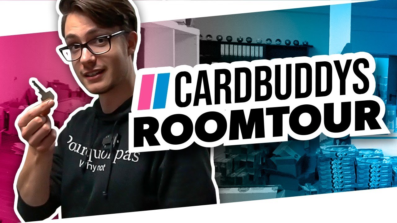 CARDBUDDYS ROOMTOUR! HIER FING ALLES AN!| CardBuddys VLOG