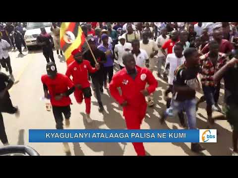 Enguudo Ze Palisa Zikwatiridde Abawagizi Ba Kyagulanyi Nga Bamwaniriza Mu Kitundu Kyabwe 