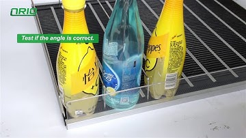 ORIO Gravity Roller Shelf, Shelf pusher system, Automatic shelf replenishment system