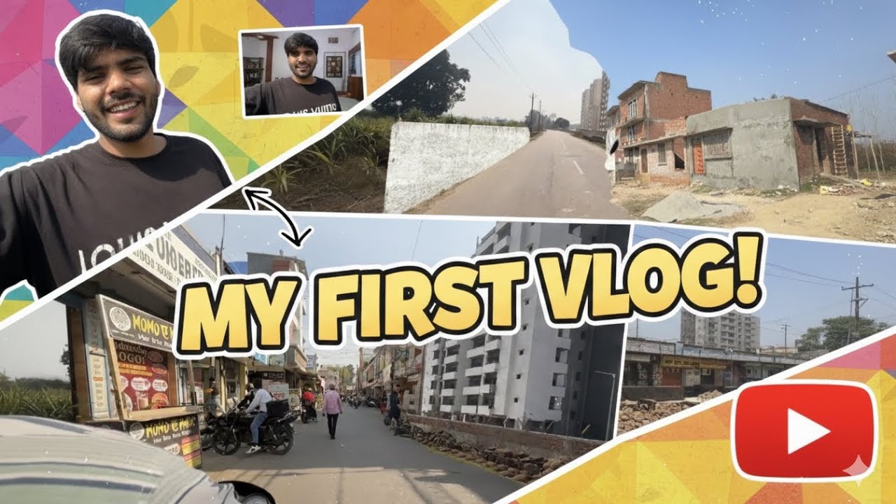 Finally! Gaon Se Shehar Tak Ka Safar | My First Vlog 2026 🌤️