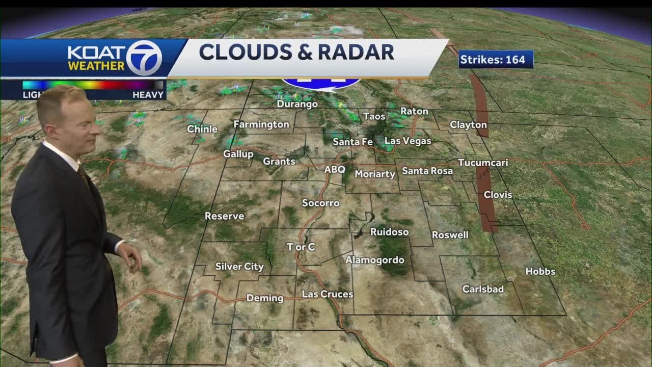 Warm and mostly dry with limited storms - YouTube