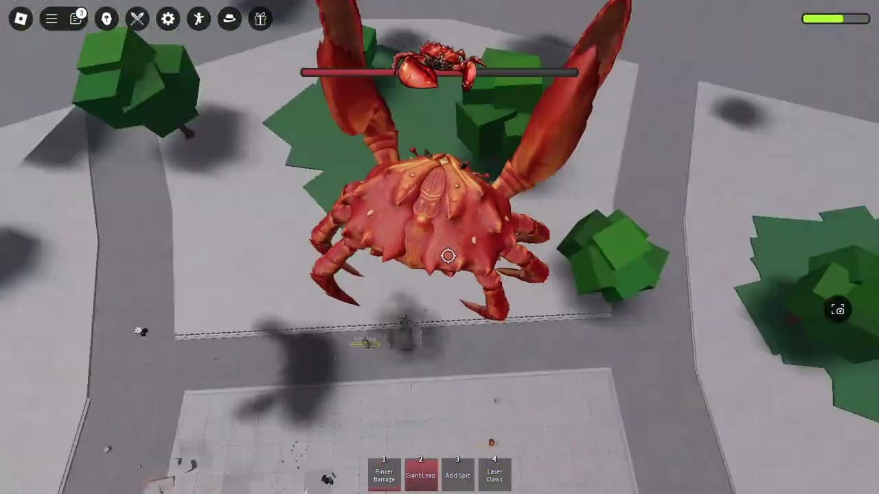Roblox Crab Boss Character Play YouTube 