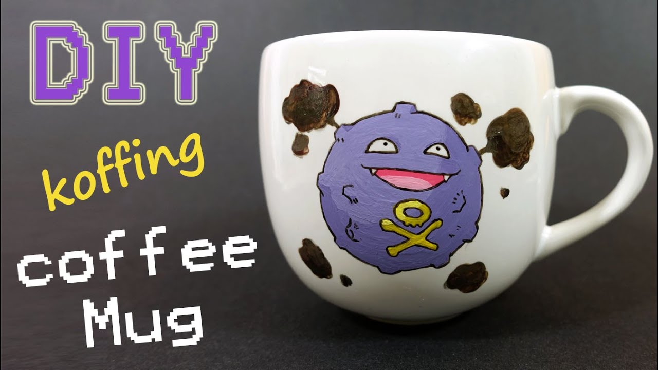 DIY Paint Drip Coffee Mugs  Painted coffee mugs, Coffee mug crafts, Coffee  cups diy