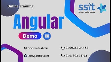 Angular Training Demo || SSIT Software Online Training