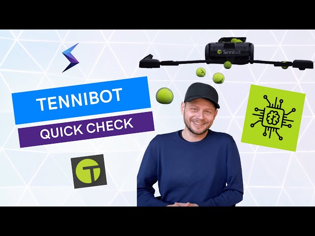 Tennibot, un robot autonome qui ramasse vos balles de tennis