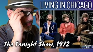 Bee Gees on the Tonight Show - Living in Chicago &amp; Interview
