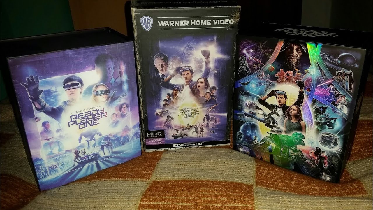 Ready Player One Unboxing & Review Pt. 1: French FNAC VHS Box & Manta Lab FullSlip (eng)