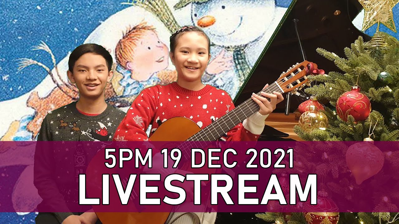 Christmas Piano Livestream - Walking In The Air, Silent Night and MORE! | Cole Lam and Emma!