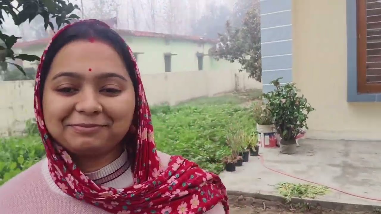 Thand k mausam m pyaaz k paudhe lagye Dostoo..Full Masti😍