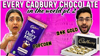 Chocolate Worth Rs 10000? We Ate Every Cadbury Chocolate - Part 2 Foodie We