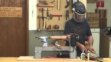 How To Make a Dibble For Gardening Using a Lathe
