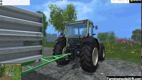 MEGA METAL 10T Trailer V 1.0 Farming Simulator 2015
