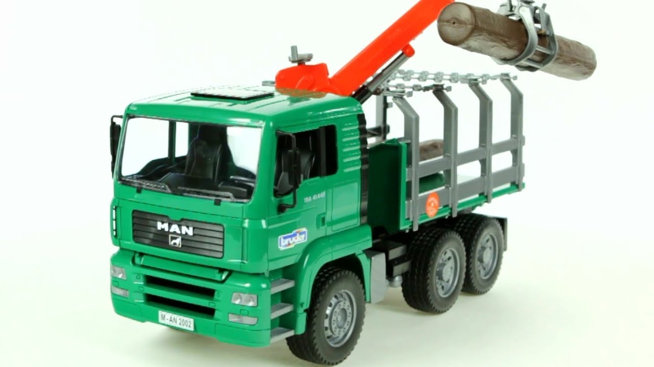 bruder timber truck