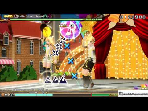 Hatsune Miku: Project DIVA Future Tone - RinRin Signal -Append Mix- Hard Perfect