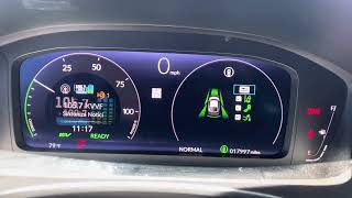 JC how to access the safety system in a 2025 Honda Civic hybrid￼