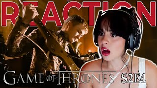 Joffrey Makes Me SO Mad!! 'Garden of Bones' - Game Of Thrones S2E4 | FIRST TIME WATCHING