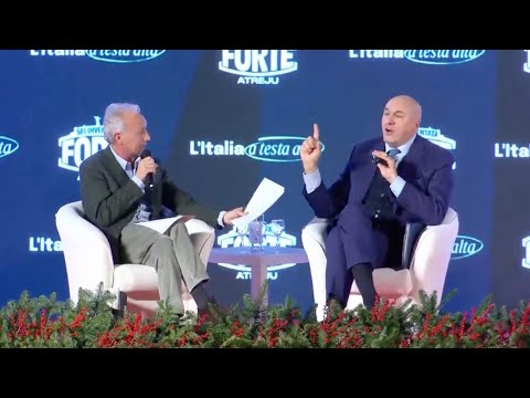 Video BOTTA E RISPOSTA TRA CROSETTO E TRAVAGLIO SULLUCRAINA