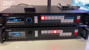 InfoComm 2019: SPROLINK Showcases the MP1 Video Wall Processor With Built-In Media Player