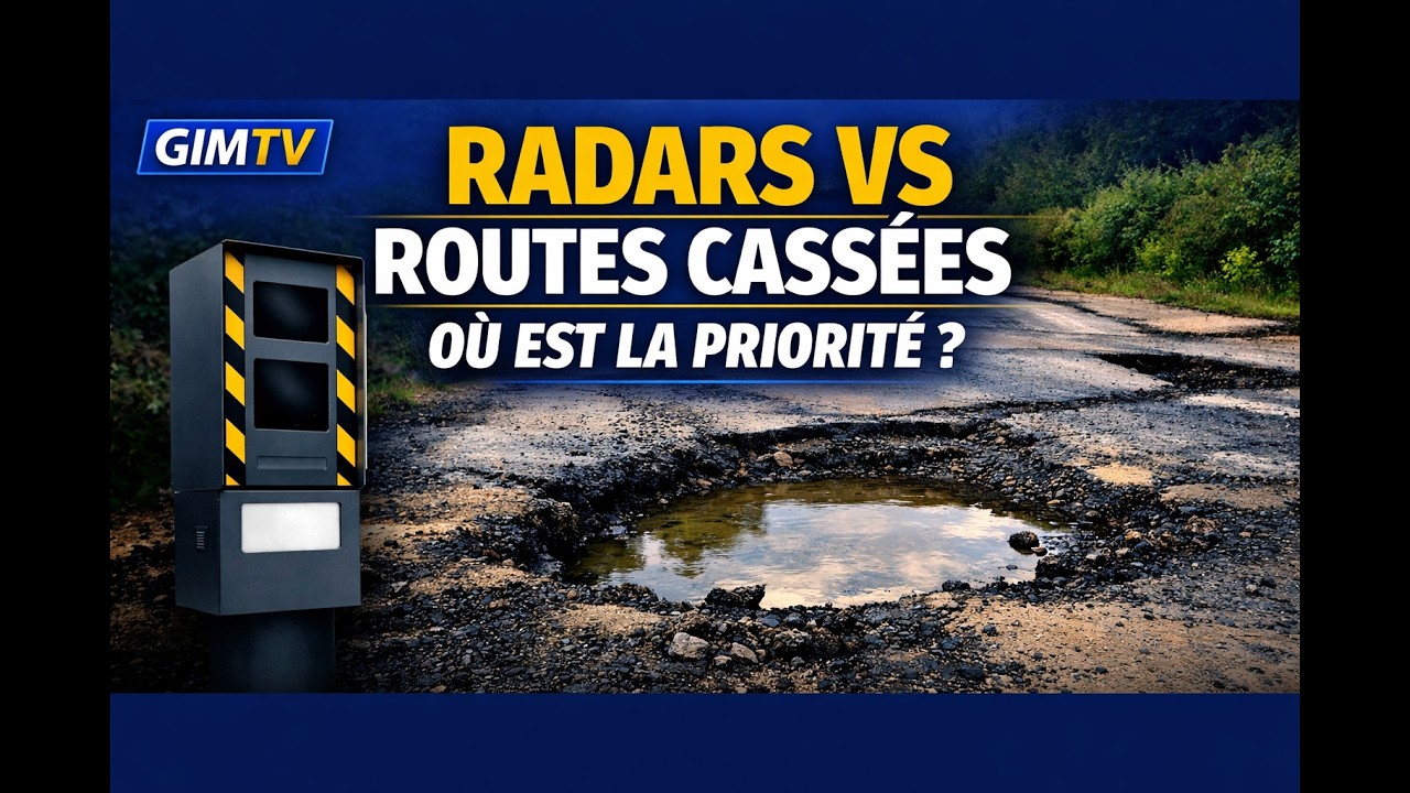 Radars vs Routes Cassées