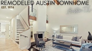 Fully Remodeled Townhome in Austin, TX. | 2,491 SF | 4 Bed | 3 Bath | For Sale | 8811 Merion Cir.