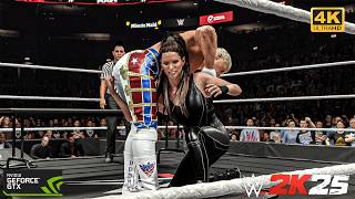 Cody Rhodes vs. Stephanie McMahon - Full match [WWE2K25] PC | ULTRA | 4K. screenshot 1