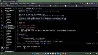 CS50 Introduction with Python final project. Profile