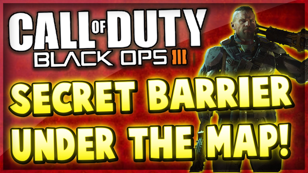 Black Ops 3 Glitches - Secret Barrier Glitch Under The Map Evac! (BO3 Wallbreach Glitches)