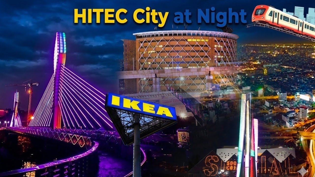 hitech City Hyderabad night view, hitech city hyderabad, How Hyderabad ...