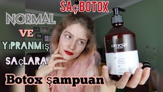 Botoks Şampuan Ne İşe Yarar |Uygulamalı Anlatım | Omega Plus Botox Şampuan