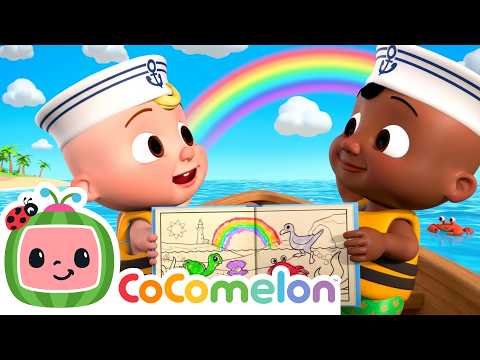 The Sailor Went to Sea ⛵ | CoComelon Nursery Rhymes & Kids Songs
