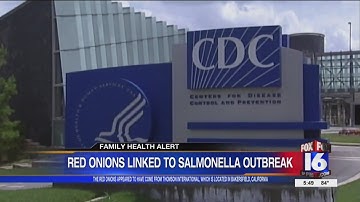 Family Health: red onions linked to salmonella
