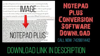 .wrt Conversion Notepad Plus Software | Notepad App Converter | .nts .wrt .px .dxt Conversion India screenshot 5