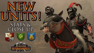 Thrones of Decay NEW UNITS!  Stats & Closeup | Warhammer 3