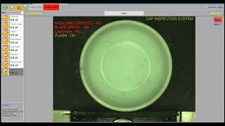 Plastic Cap Defect Detection using machine vision