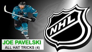 All 4 Hat Tricks by Joe Pavelski