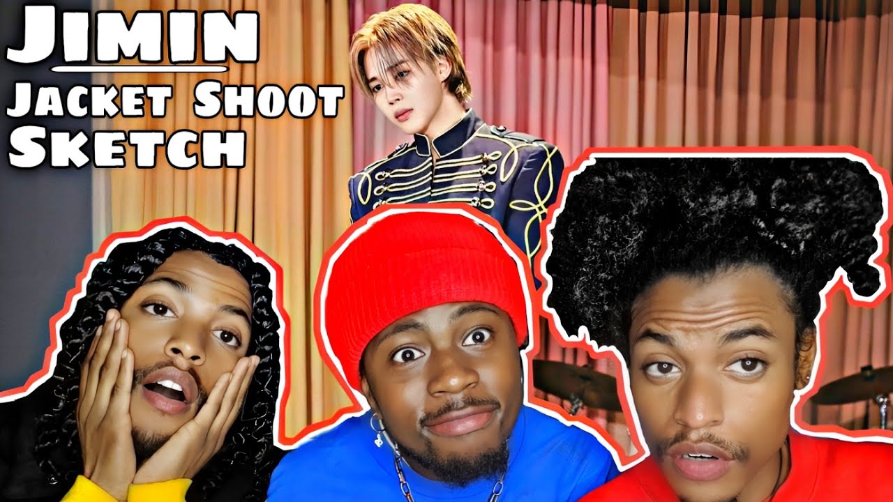 OUR FIRST TIME REACTING TO |지민 (Jimin) 'MUSE' Jacket Shoot Sketch - BTS