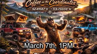 Coffee On The Coordinates | March 7th 1PM