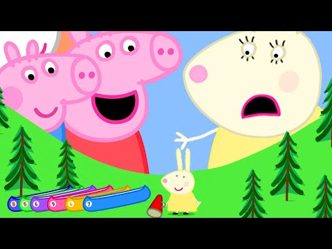 Giant Peppa Pig at the Tiny Land