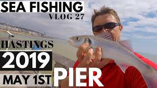 Sea Fishing From a Pier in England