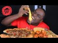 BEAST MODE DESTROYS CHEESY PIZZA | AMAZING REACTION