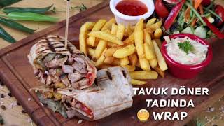 Tavuk Döner Tadında Wrap Lezzetleri Q Plusta