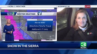 Northern California Storm Coverage | Morning travel impacts for Wednesday