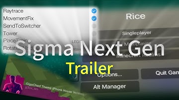 Sigma NextGen Trailer - 1.8 to 1.19.2 Minecraft Hacked Client [Rice]