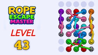 Rope Escape Master Level 43 walkthrough solution 