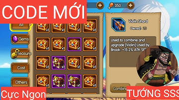 Code Kho Báu Huyền Thoại Bản English Mới Nhất Cực Vip | sunny pirates: going merry
