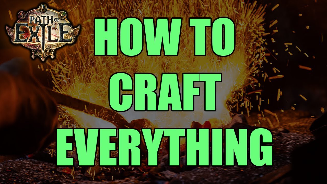 Beginner to Advanced FULL Crafting Crash Course | Path of Exile Guide